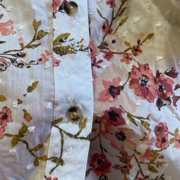 NWT Eden & Olivia Button Up Blouse womens size XL - Picture 5 of 8